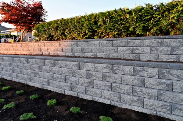 Concrete Retaining Wall Installation in Snohomish