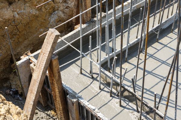 Concrete Footing Pouring in Snohomish