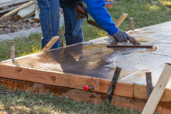 Patio Slab Construction in Snohomish