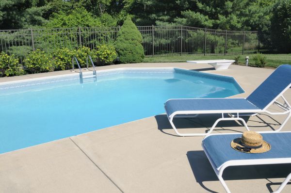 Poolside Concrete Installation in Snohomish