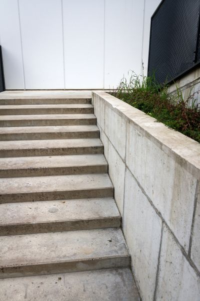 Cement Stair Installation in Snohomish