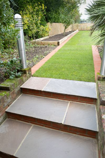 Backyard Steps Installation in Snohomish