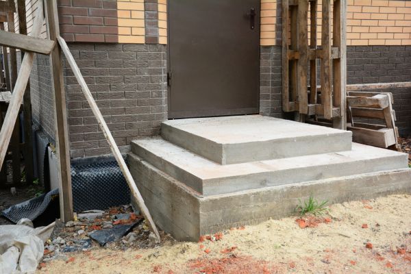Cement Steps Construction in Snohomish
