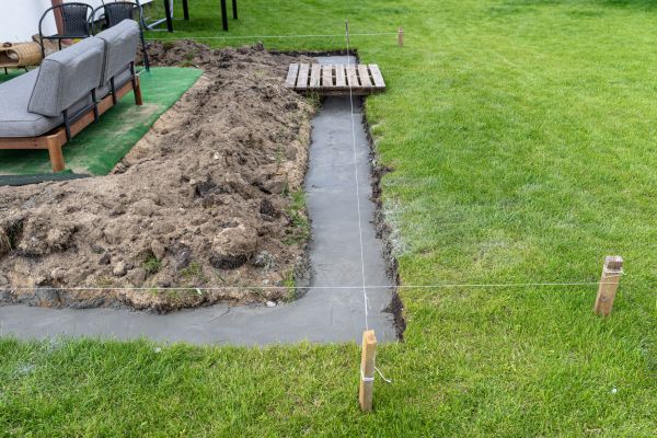 Cement Footer Installation in Snohomish