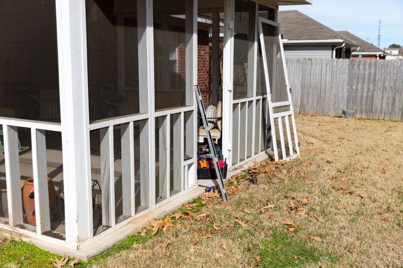 Concrete Porch Installation detail